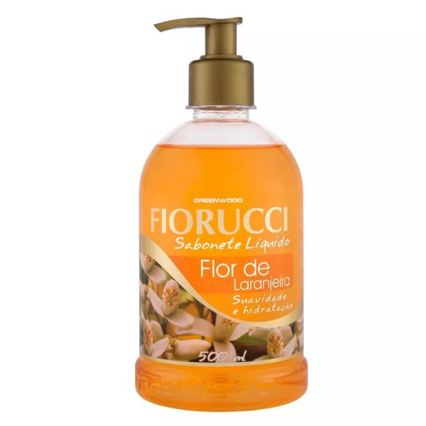 Fiorucci Sabonete Líquido 500ml - Flor de Laranjeira