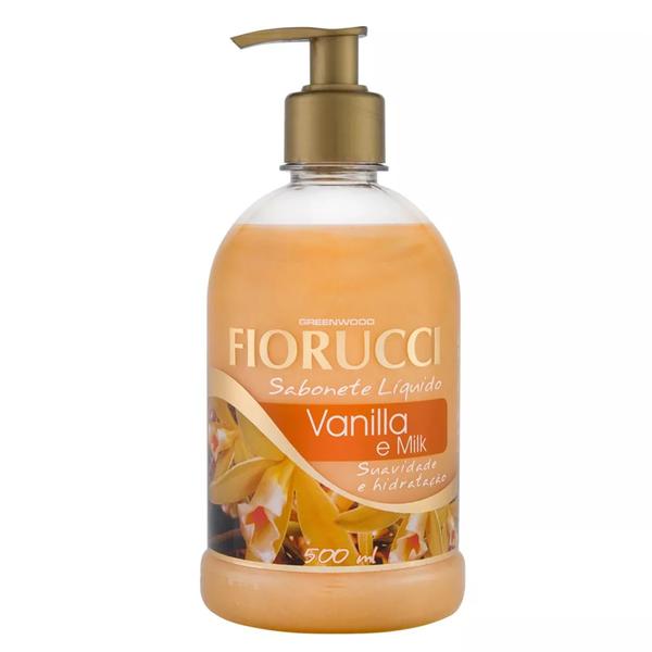 Fiorucci Sabonete Líquido 500ml - Vanilla e Milk