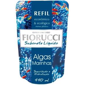 Fiorucci Sabonete Líquido Algas Marinhas 440ml Refil
