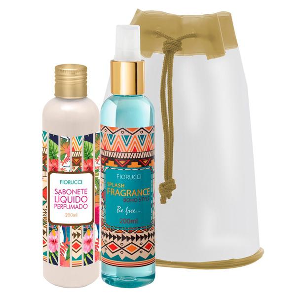 Fiorucci Splash Fragrance Boho Style Kit - Deo Colônia + Sabonete Líquido
