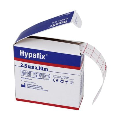 Fita Hipoalergênica BSN Medical Hypafix para Fixação de Curativos Rolo 2,5cm X 10m