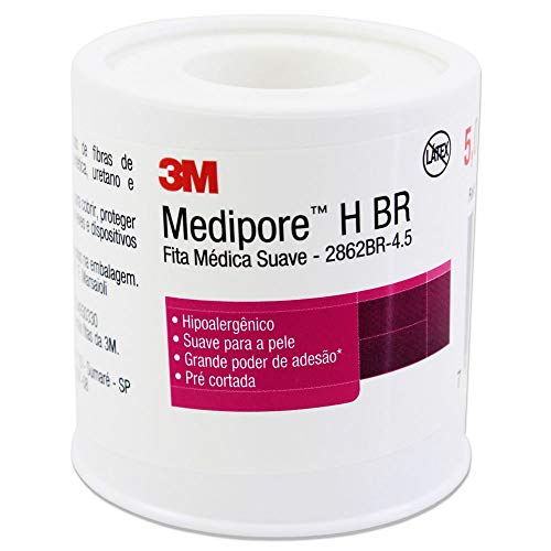 Fita Medipore H Br 3m 5cm X 4,5m Suave 2862br