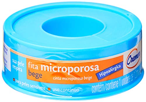 Fita Microporosa Bege 1,2cmX4,5m, Cremer