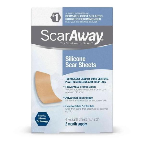 Fitas de Silicone para Tratamento de Cicatriz Scaraway