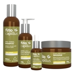 Fito Capillus Fine Herbal Terapia Capilar Grandha Kit Completo 4 itens