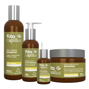 Fito Capillus Fine Herbal Terapia Capilar Grandha Kit Completo 4 Itens