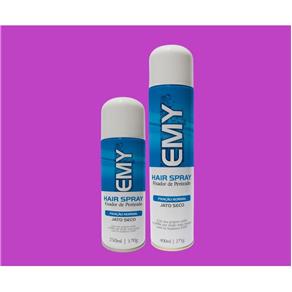 Fixador de Penteado Hair Spray Normal Jato Seco (400ml) - Emy (10) - Aspa
