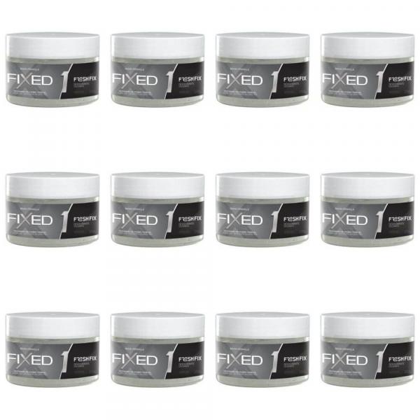 Fixed Gel Fixador Incolor Pote 250g (Kit C/12)