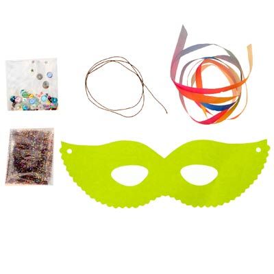 FL - Kit Personalize Sua Máscara Carnavalesca