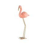 Flamingo em Cerâmica Rosa