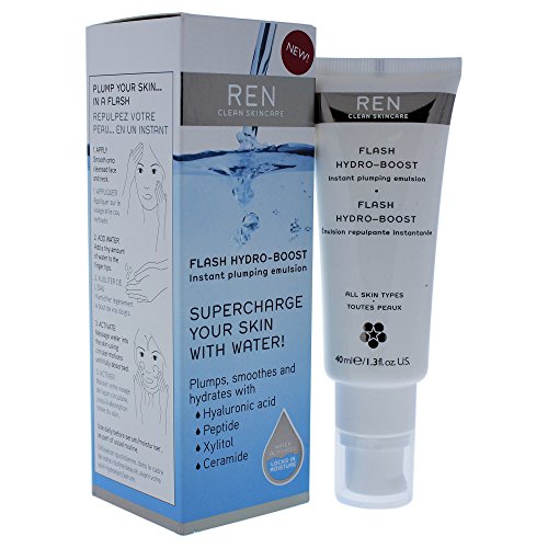 Flash Hydro-Boost Instant Plumping Emulsion By REN For Unisex - 1.3 Oz Emulsion