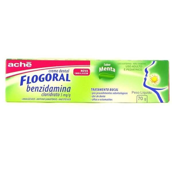 Flogoral Creme Dental com 70g - Ache