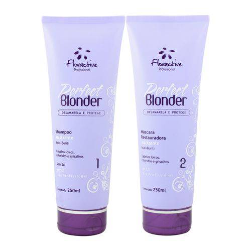 Floractive Profissional Kit Matizador Perfect Blonder 2x250ml