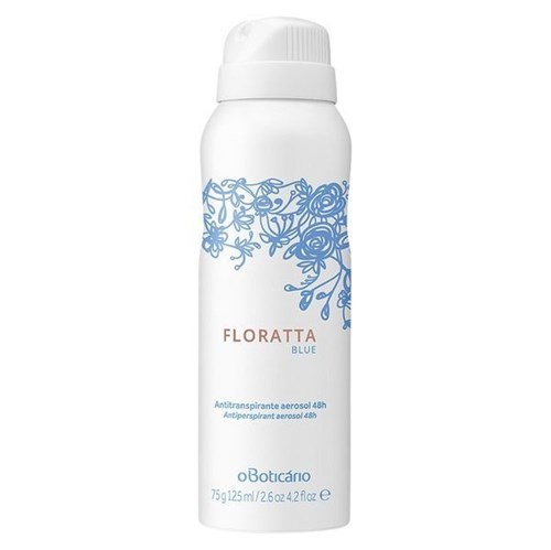 Floratta Desodorante Antitranspirante Aerosol Blue - 75G