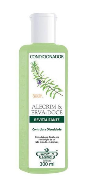Flores e Vegetais Condicionador Alecrim e Erva Doce 300ml - Flores Vegetais