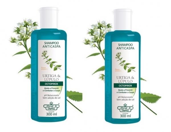 Flores E Vegetais Kit - Shampoo Anticaspa 300ml 2 Unidades