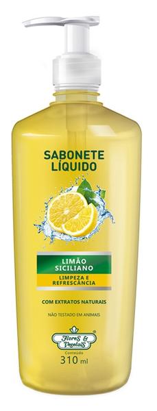Flores e Vegetais Sabonete Líquido Limão Siciliano 310ml