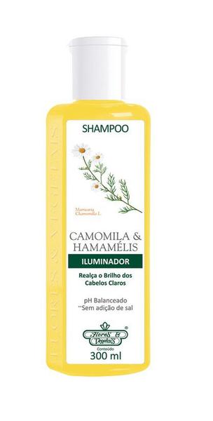 Flores e Vegetais Shampoo Camomila e Hamamélis 300ml