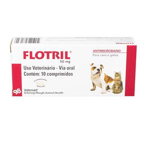 Flotril Antimicrobiano 50 Mg 10 Comprimidos
