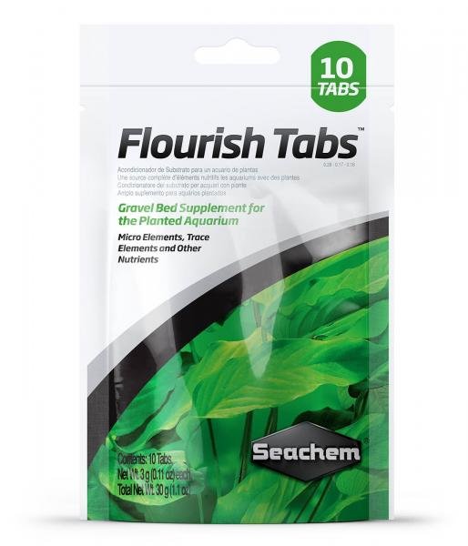 Flourish Tabs 10 Un 30 G Seachem