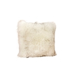 Fluffy Solid Color Warm Soft Plush Pillow Case Waist Throw