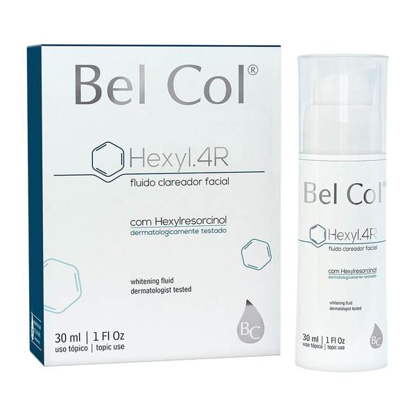Fluido Clareador Facial Hexyl.4R - 30ml - Bel Col