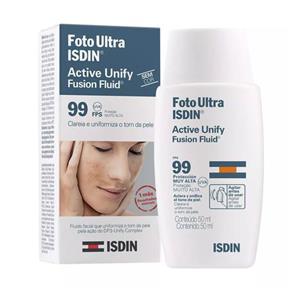 Fluído Facial Clareador FotoUltra Isdin Fluid Activy Unify 50ml