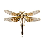 FLY Elegantes pins broches libélula com Rhinestone Embutidos por Mulheres do presente do partido