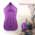 Foldable Sleeping Bag Inflatable Lazy Sofa Bed Sleeping Bag Outdoor Camping Inflatable Bed