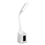 Folding Titular Pen LED SMART Table Lamp com calend¨¢rio de bot?es de exibi??o de toque