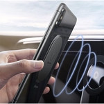 Folha de couro Baseus Para Car Magnetic Phone Holder minúsculo e íman fino Disk Ferro pasta placa em Magnetic Titular Celular