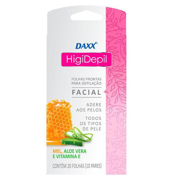 Folha Depilatória Facial Daxx HigiDepil