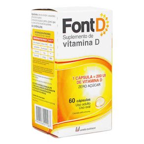 Font D 60 Cápsulas (Vitamina D)