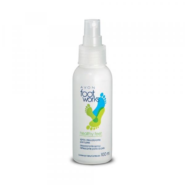 Foot Works Desodorante Spray Refrescante para os Pés - 100ml