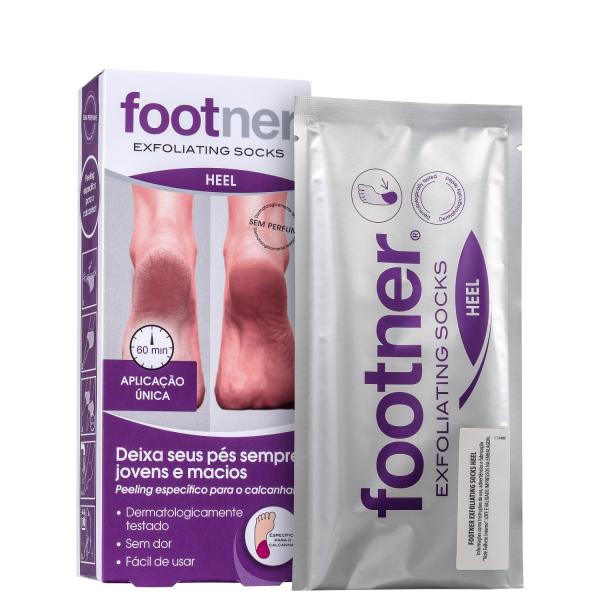 Footner Heel - Meia Esfoliante (1 Par)