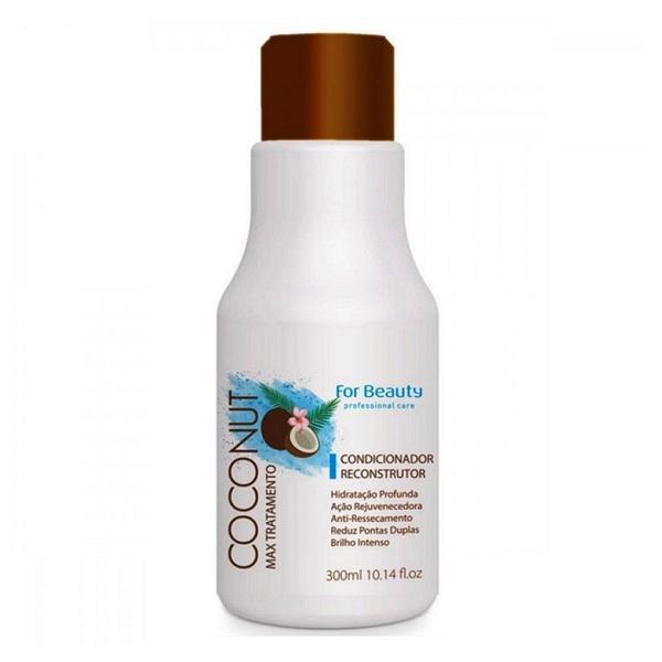 For Beauty Condicionador Reconstrutor Max Coconut 300ml