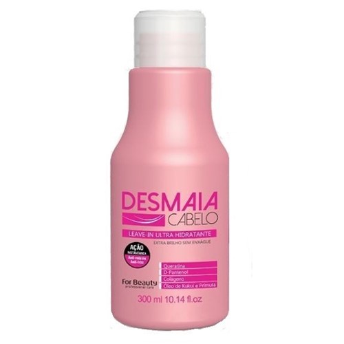For Beauty Desmaia Cabelo Leave-In Ultra Hidratante 300Ml