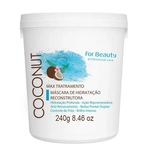 For Beauty Máscara de Hidratação Reconstrutora Coconut 300ml