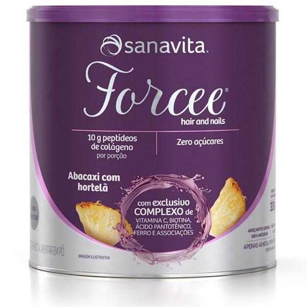 Forcee Hair And Nails Abacaxi com Hortelã 330g Sanavita