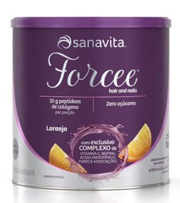 Forcee Hair And Nails Laranja Sanavita - 330g