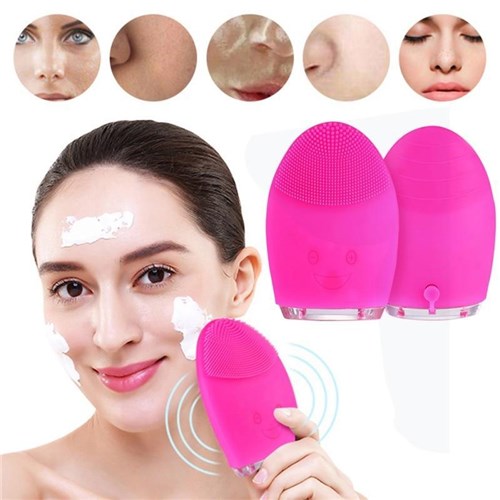Foreo Beauty Esponja Elétrica para Limpeza da Pele e Massageador Facial / Pink