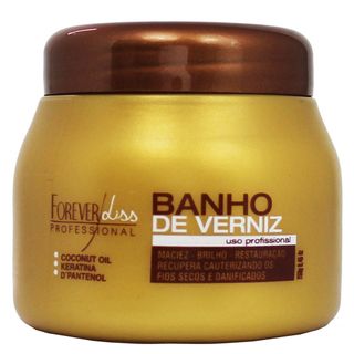 Forever Liss Banho de Verniz Brilho Hidratante - Máscara Capilar 250g