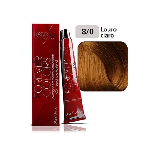 Forever Liss Colors 8.0 Louro Claro 50G