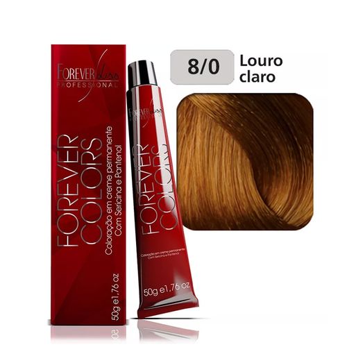 Forever Liss Colors 8.0 Louro Claro 50g