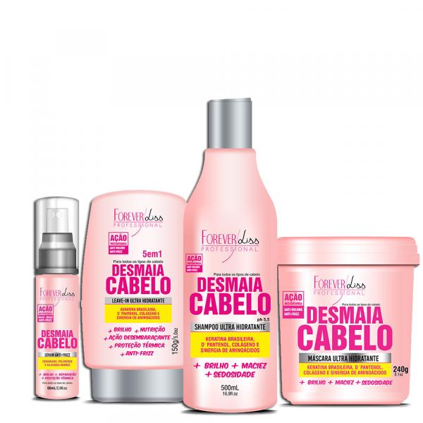 Forever Liss Desmaia Cabelo Kit Completo - Forever Liss