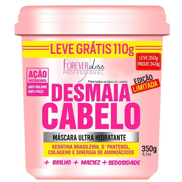 Forever Liss Desmaia Cabelo Máscara Hidratante 350g - Forever Liss Professional