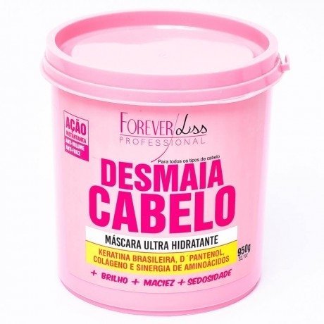 Forever Liss Desmaia Cabelo Mascara Ultra Hidratante 950 G