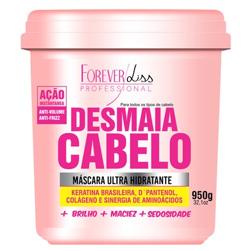 Forever Liss Desmaia Cabelo - Máscara Ultra Hidratante 950G