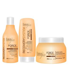 Forever Liss - Force Repair - Kit (Shampoo + Cond + Masc ) - 250g