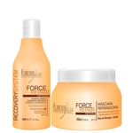 Forever Liss Force Repair Kit Shampoo e Máscara.